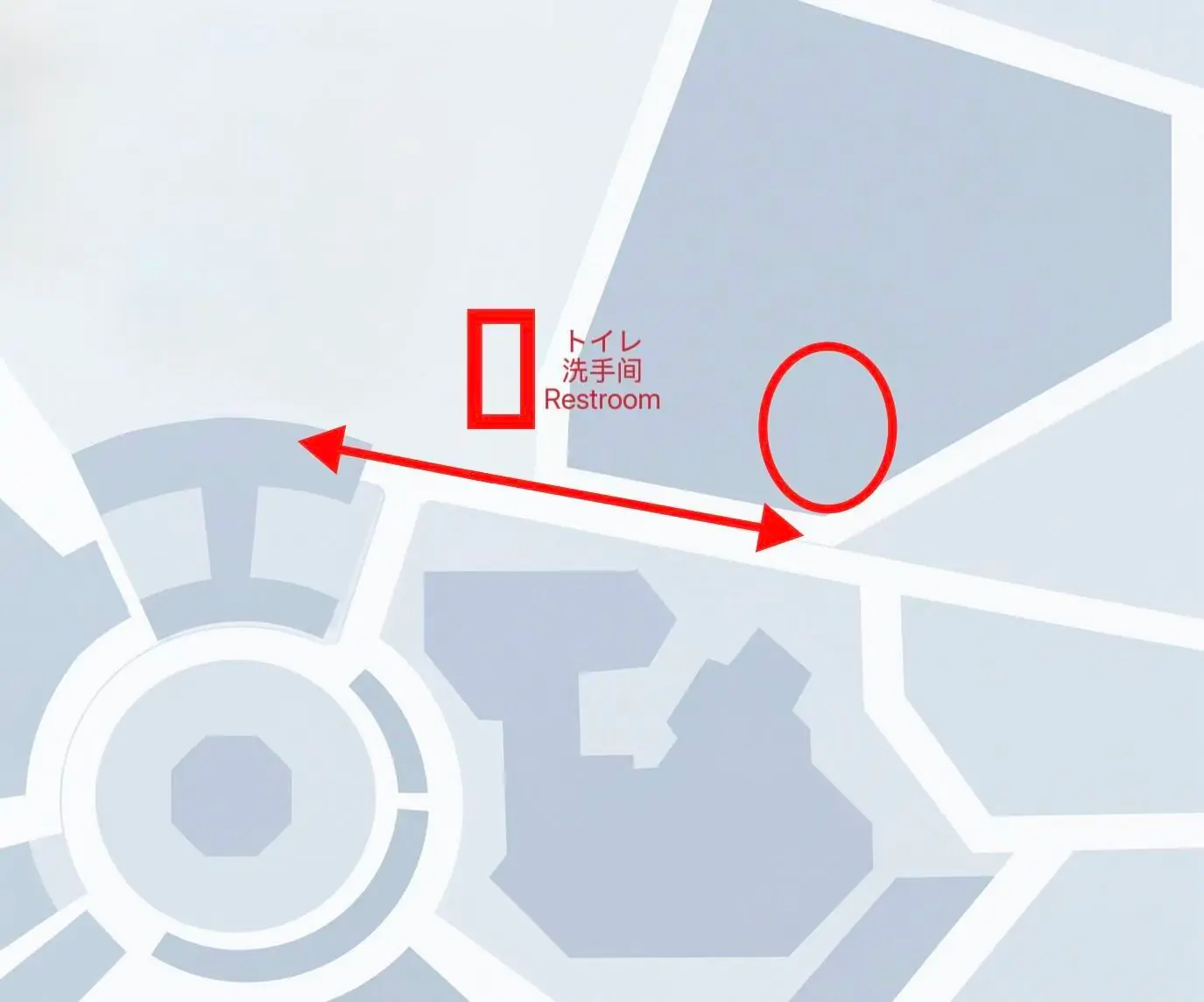 東京ディズニーシーのお迎え場所と送迎車待機エリアまでの案内図