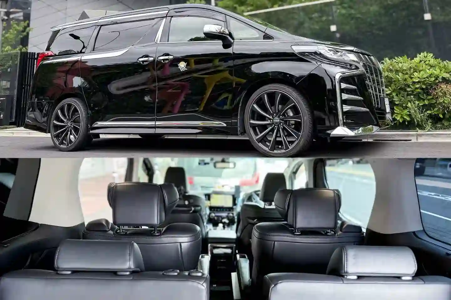 東京の空港送迎・貸切ハイヤーで使用するToyota Alphard・Vellfire